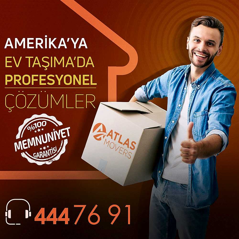 amerikaya ev tasima