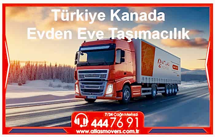 Türkiye'den Kanada'ya Evden Eve Nakliyat